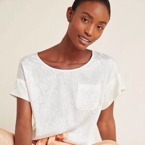 Anthropologie Carson Floral Blouse